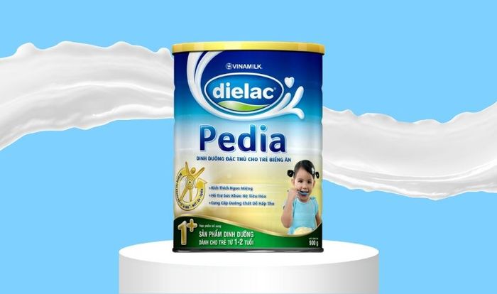 Sữa bột Dielac Pedia giúp bé có khẩu vị ngon hơn