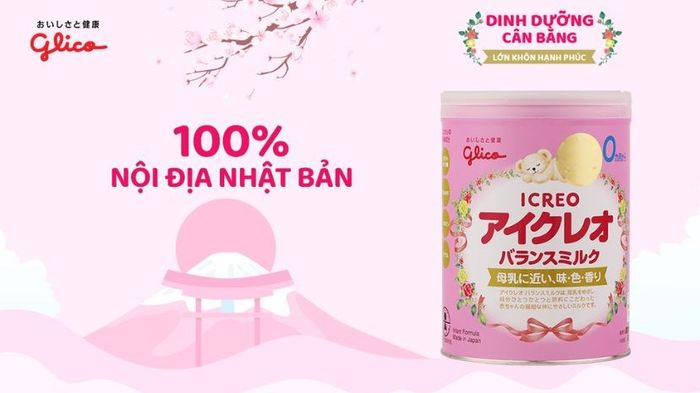 Sữa bột Glico đáp ứng các tiêu chuẩn của chính phủ Nhật Bản