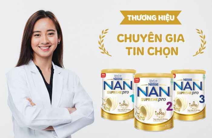 Sữa Nan HA được sản xuất bởi thương hiệu Nestle danh tiếng trên toàn cầu