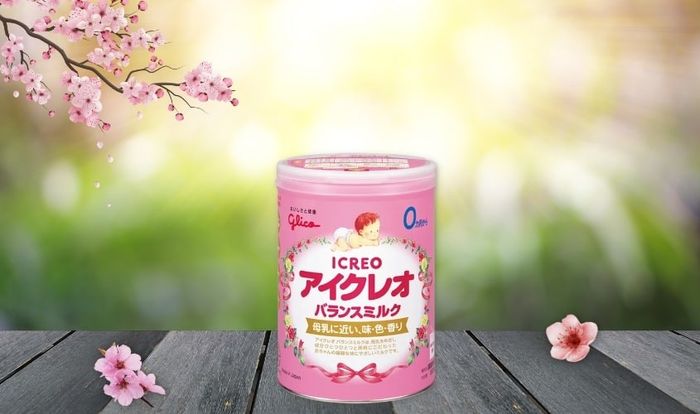 Sữa bột Glico Icreo số 0 vị nhạt thanh 800g (dành cho bé từ 0 - 12 tháng tuổi)