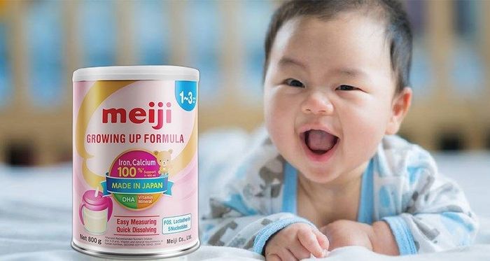 Sữa bột Meiji Growing Up Formula 800g (dành cho bé từ 12 - 36 tháng)