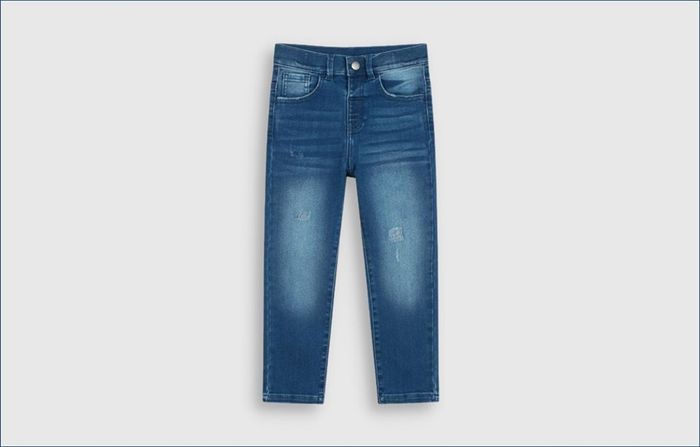 Quần jeans bé trai Canifa 2BJ21C001-SJ638 màu xanh đậm