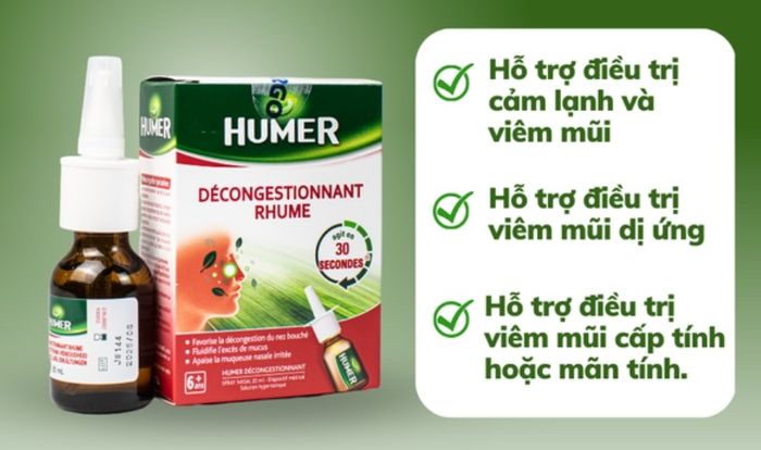 Xịt mũi Humer