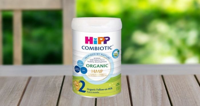 Sữa bột HiPP Organic Combiotic vị nhạt thanh số 2 800g (6 - 12 tháng)