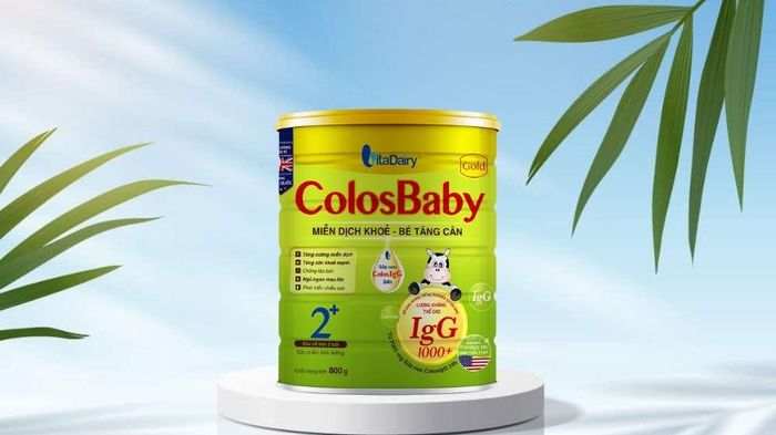 Sữa bột ColosBaby Gold 2+ vị vani 800g (dành cho trẻ từ 2 tuổi)