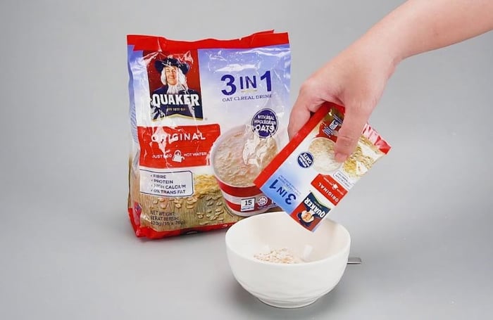 Yến mạch nguyên chất cán vỡ giàu chất xơ vị truyền thống Quaker 