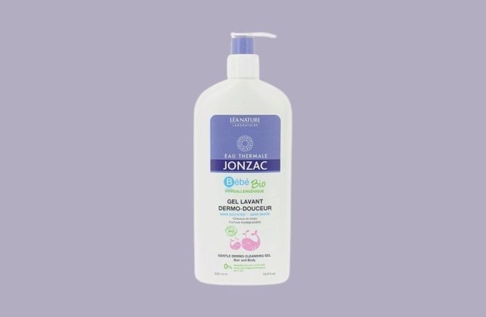 Sữa tắm gội Eau Thermale Jonzac Bébé Bio Gentle Dermo Cleansing Gel