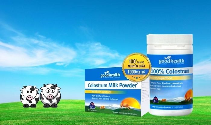 Sữa non Goodhealth đem lại nhiều dưỡng chất giúp bé phát triển toàn diện