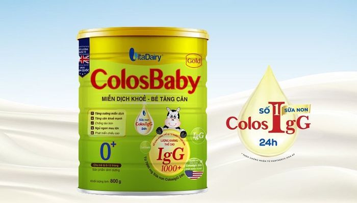 Sữa bột ColosBaby Bio Gold 0+ 800g (0 - 12 tháng)