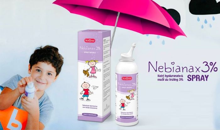 Xịt mũi Nebial 3% Spray