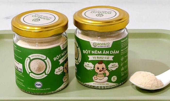 Hạt nêm Anpaso rau củ hũ 60g