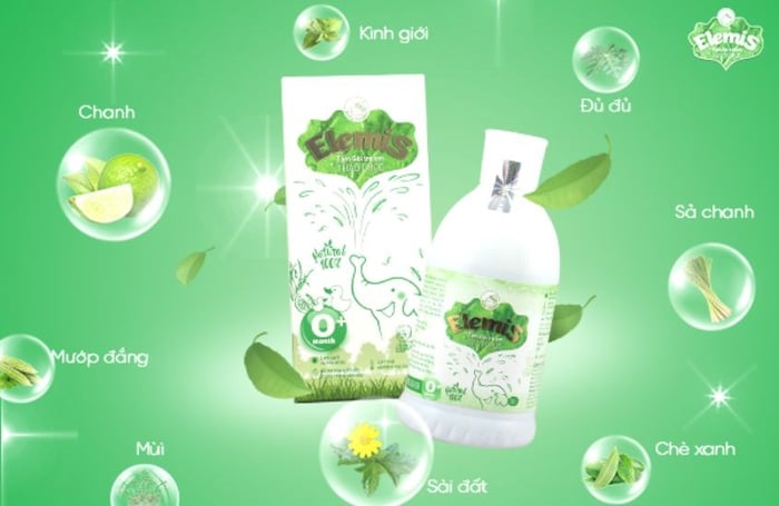 Thành phần của sữa tắm Elemis