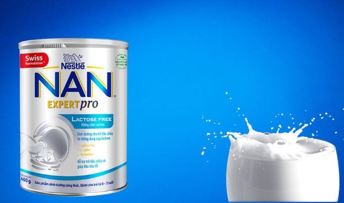 Sữa bột NAN Expert Pro Lactose Free 400g (0 - 36 tháng)