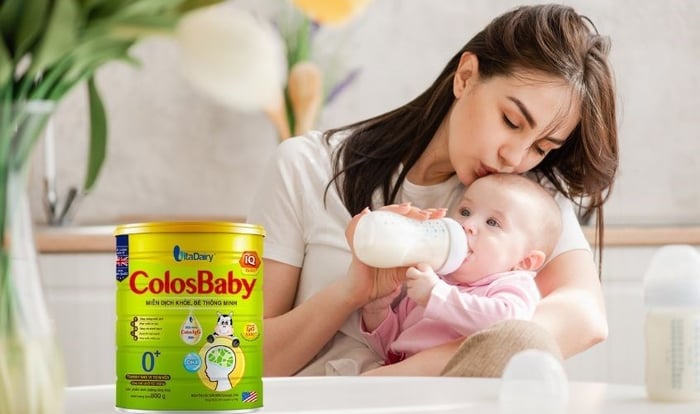 Sữa bột ColosBaby Gold 0+ hương vani 800g (0 - 12 tháng)