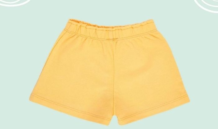 Quần short bé gái Lullaby NH319M màu vàng nhạt