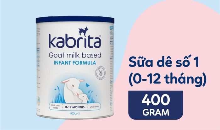 Sữa bột Kabrita số 1 dung tích 400g (dành cho trẻ từ 0 - 12 tháng tuổi)