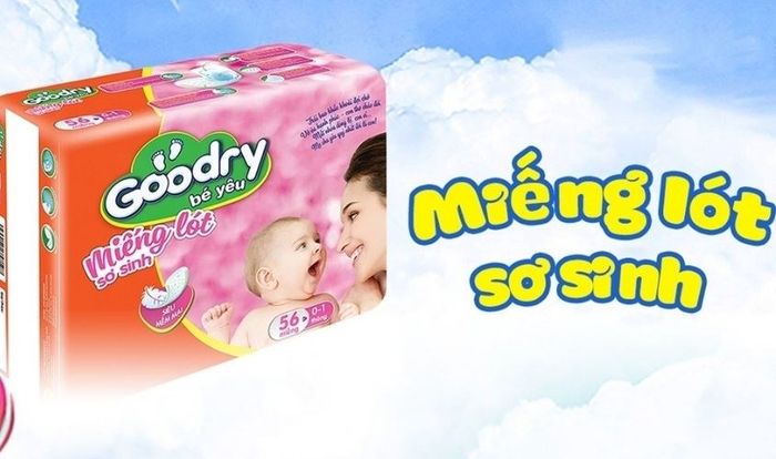 Miếng lót sơ sinh Goodry