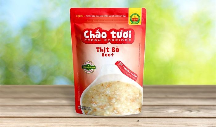 Cháo tươi Cây Thị vị thịt bò gói 260g