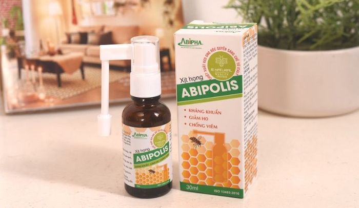 Xịt họng Abipolis