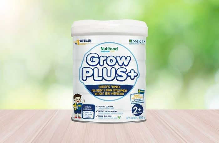 Nutifood GrowPLUS+ 850g - Sữa bột cho trẻ trên 2 tuổi