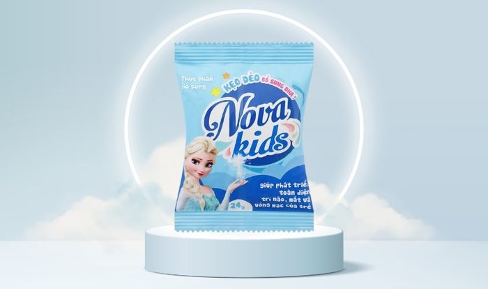 Kẹo dẻo Nova Kids bổ sung DHA 24g (từ 1 tuổi) - Màu ngẫu nhiên