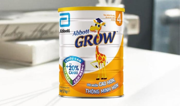 Sữa bột Abbott Grow số 4 hương vani 1.7 kg (trên 2 tuổi)