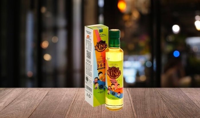 Dầu Sacha inchi Kiddy dành cho bé ăn dặm chai 250 ml