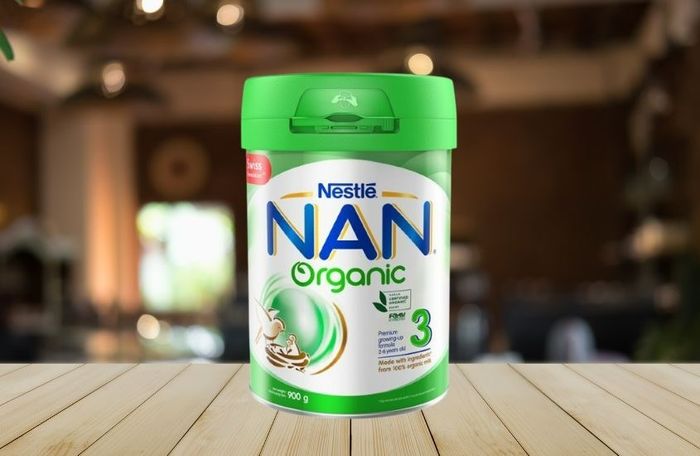 NAN Organic số 3 900g - Sữa bột dành cho trẻ từ 2 - 6 tuổi