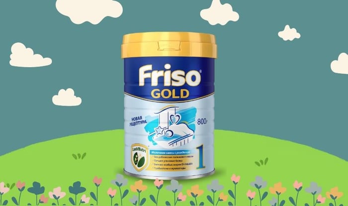 Sữa Friso từ Nga