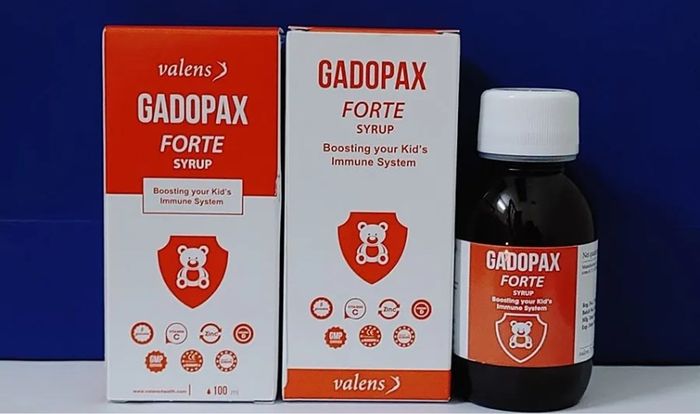 Siro Valens Gadopax Forte hỗ trợ tăng cường sức đề kháng 100 ml (từ 0 tháng)