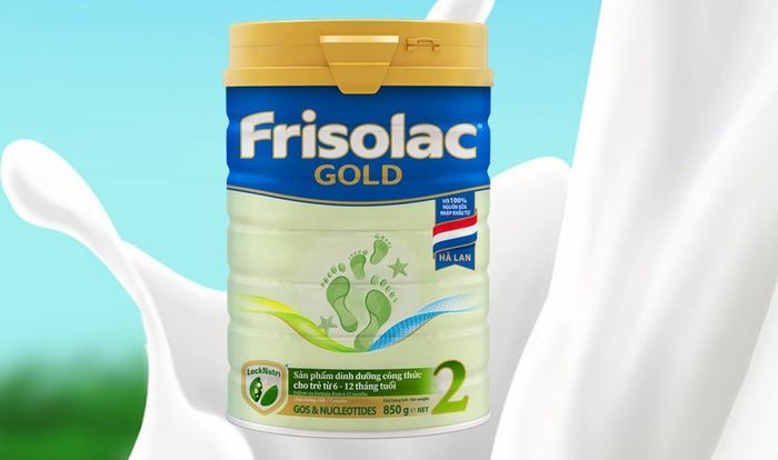 Sữa bột Frisolac Gold số 2 850g (dành cho bé từ 6 - 12 tháng)