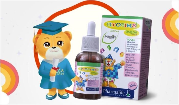 Siro Fitobimbi Omega Junior giúp bé có đôi mắt sáng, thông minh hơn