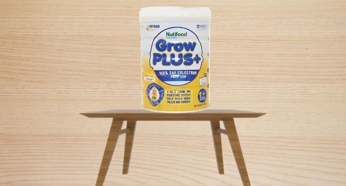 Sữa bột Nutifood GrowPLUS+ 850g (dành cho trẻ trên 1 tuổi) cung cấp Lysine cần thiết cho cơ thể bé