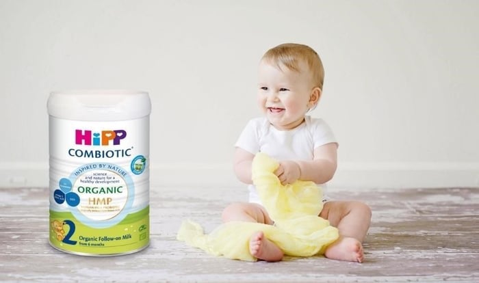 Sữa bột HiPP Organic Combiotic số 2 800g (6 - 12 tháng)