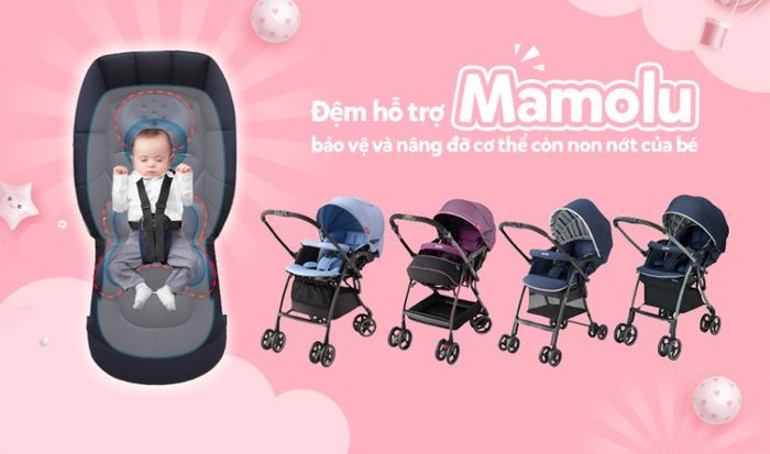 Đệm y khoa Mamolu bảo vệ cơ thể bé