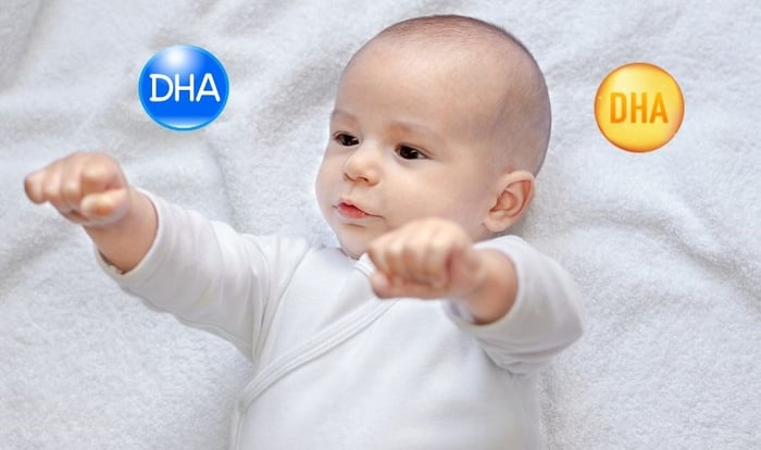 DHA giúp bé khỏe mạnh và tăng cân