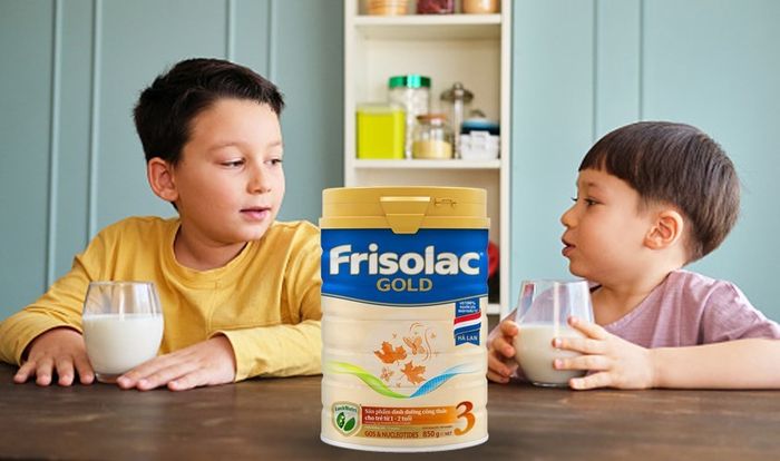 Sữa bột Frisolac Gold số 3 dung tích 850g (dành cho trẻ từ 12 - 24 tháng tuổi)