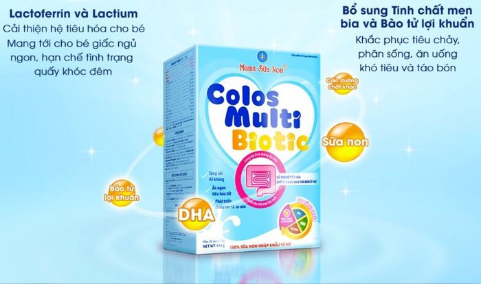 Mama sữa non Colos Multi Biotic