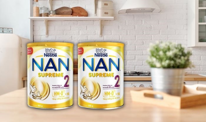 Sữa Nan Supreme 2 có hương vị khá đắng