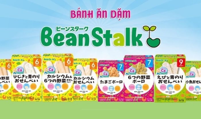 Bánh gạo ăn dặm Beanstalk