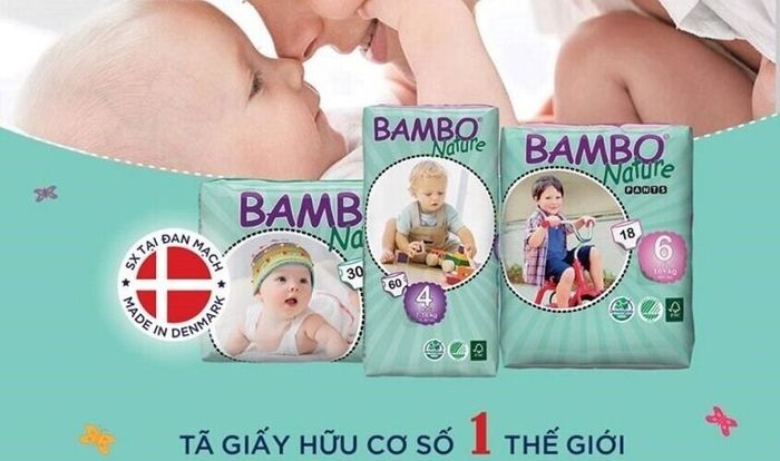 Bỉm Bambo sử dụng nguyên liệu sạch theo tiêu chuẩn