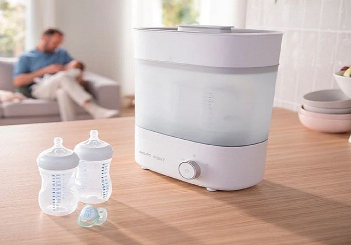 Máy tiệt trùng bình sữa Philips Avent SCF293.00 có khả năng diệt khuẩn lên đến 99,99%