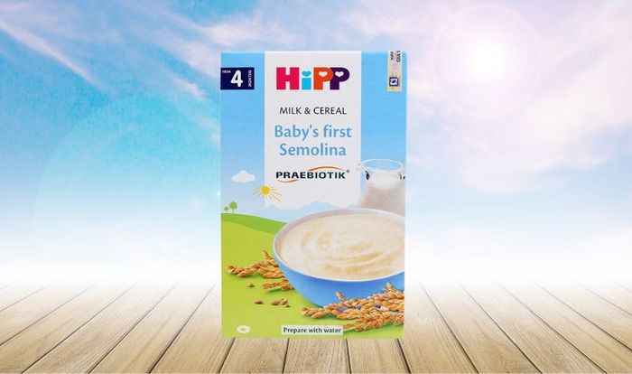 Bột ăn dặm khởi đầu HiPP sữa, ngũ cốc hộp 250g (từ 4 tháng)