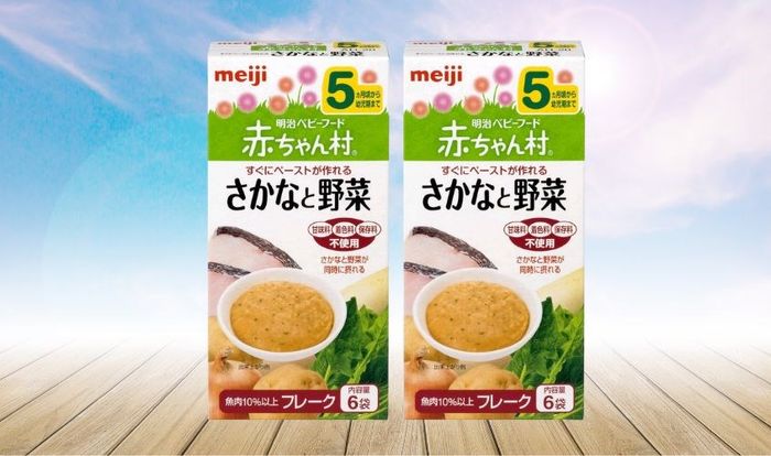 Bột ăn dặm Meiji là sản phẩm của thương hiệu Meiji từ Nhật Bản