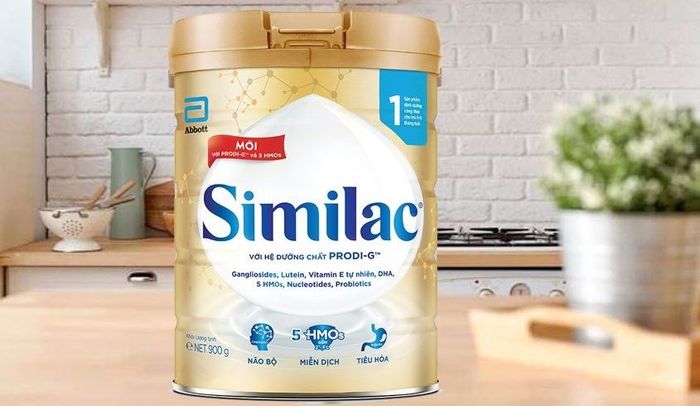 Sữa bột Similac 5G số 1 900g (0 - 6 tháng)