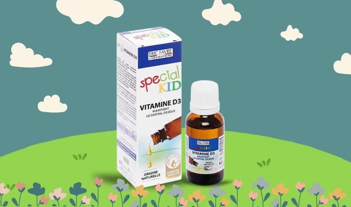 Siro Special Kid Vitamin D3 giúp hấp thu canxi (20 ml, từ 0 tháng)