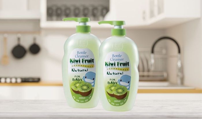 Nước rửa bình sữa KuKu KU1078 chai 800 ml hương kiwi