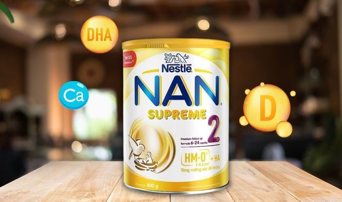 Sữa Nan Supreme cung cấp đầy đủ chất dinh dưỡng