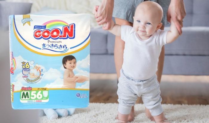 Tã quần GOO.N Premium size M 56 miếng (7 - 12 kg)