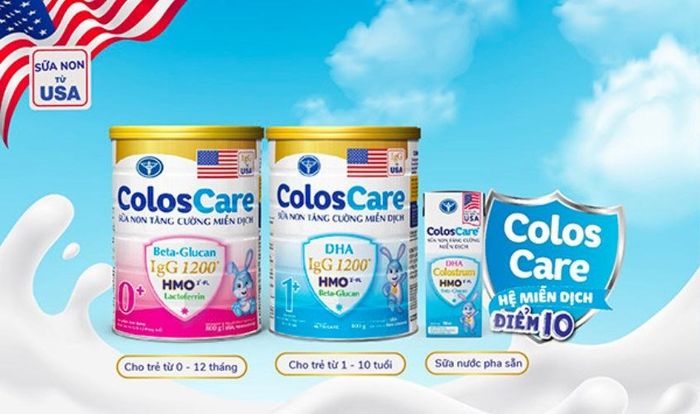 Sữa Colos Care